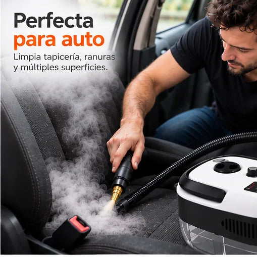 Limpiadora a Vapor Multiuso ZLINO - aplicación de limpieza