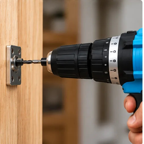 Taladro 48V Inalámbrico con Doble Batería