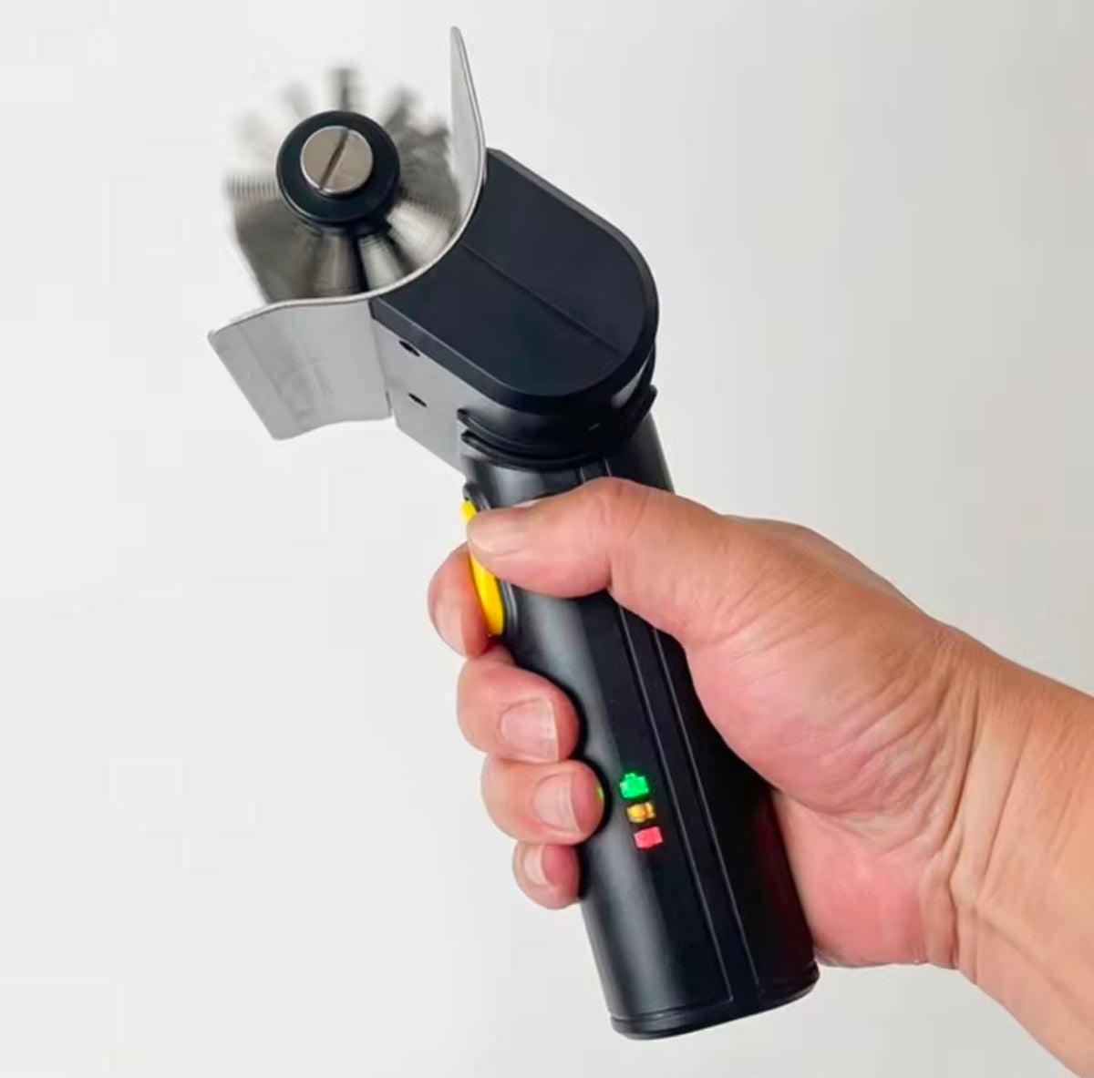 Pack Cepillo Eléctrico Limpia Parrillas con Guantes