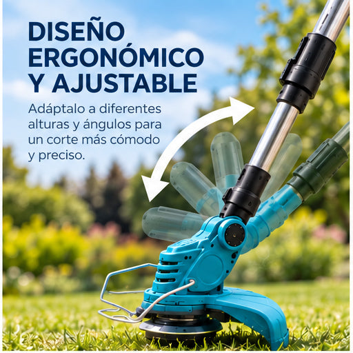 Cabezal ajustable de orilladora inalámbrica multifunción